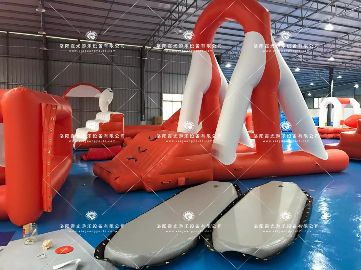 临桂水上闯关道具