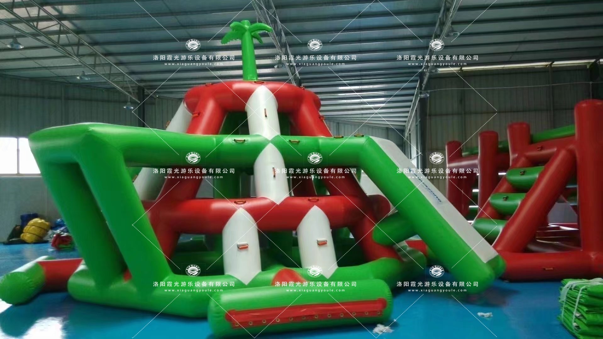 临桂水上闯关道具